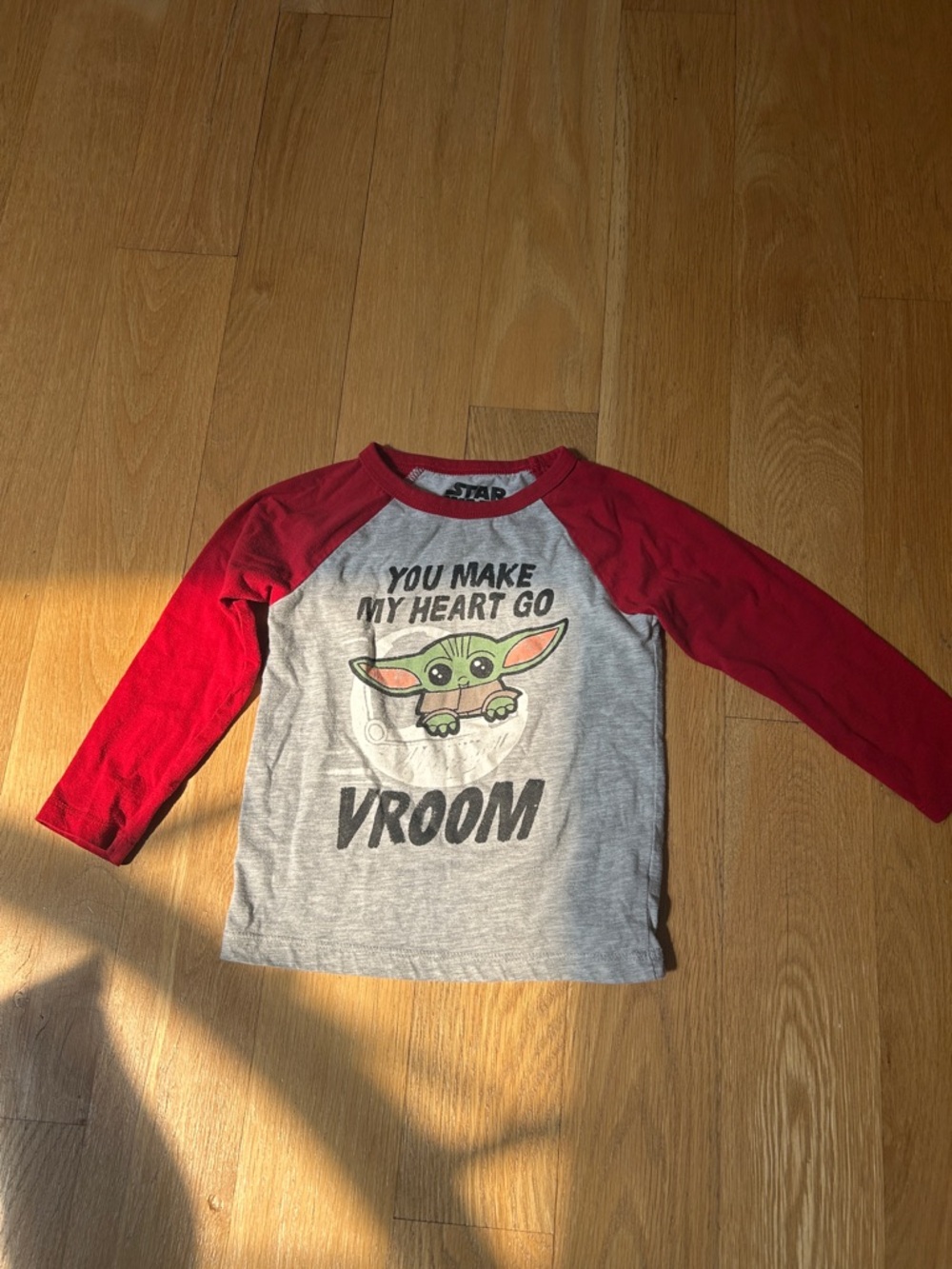 Star Wars boys Valentine’s Day long sleeve